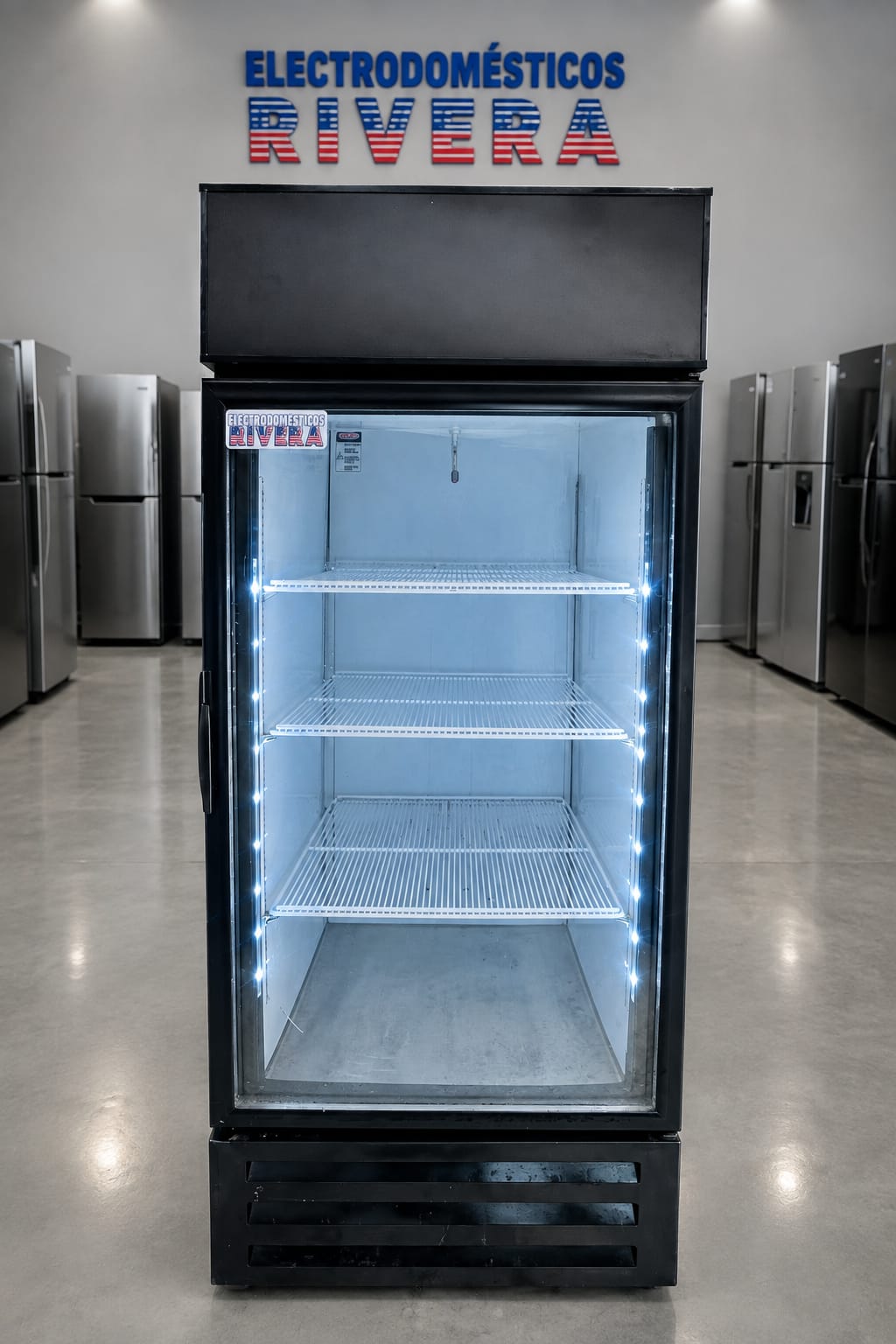Cámara de enfriamiento con iluminación LED — Electrodomésticos Rivera, San Pedro Sula