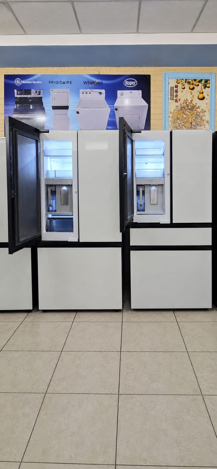Refrigeradoras side by side — Electrodomésticos Rivera, San Pedro Sula